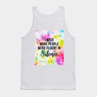 Tie Dye funny Tank Top